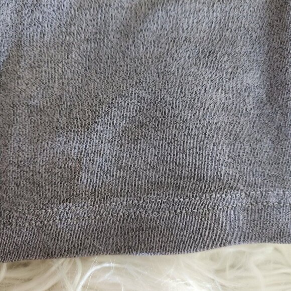 Flax Pull On Wide Leg Cropped‎ Pants Womens Small Gray Slinky Acetate No Iron - Picture 11 of 13